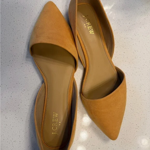 J. Crew Women's Camel Flats - Picture 2 of 5